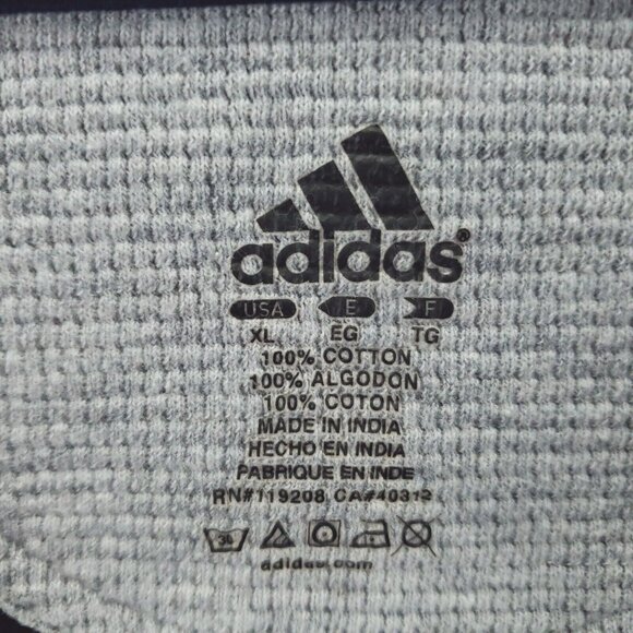 Adidas Dallas Mavericks Sweatshirt Mens XL Blue 100% Cotton Crew Neck Pullover - Picture 5 of 9